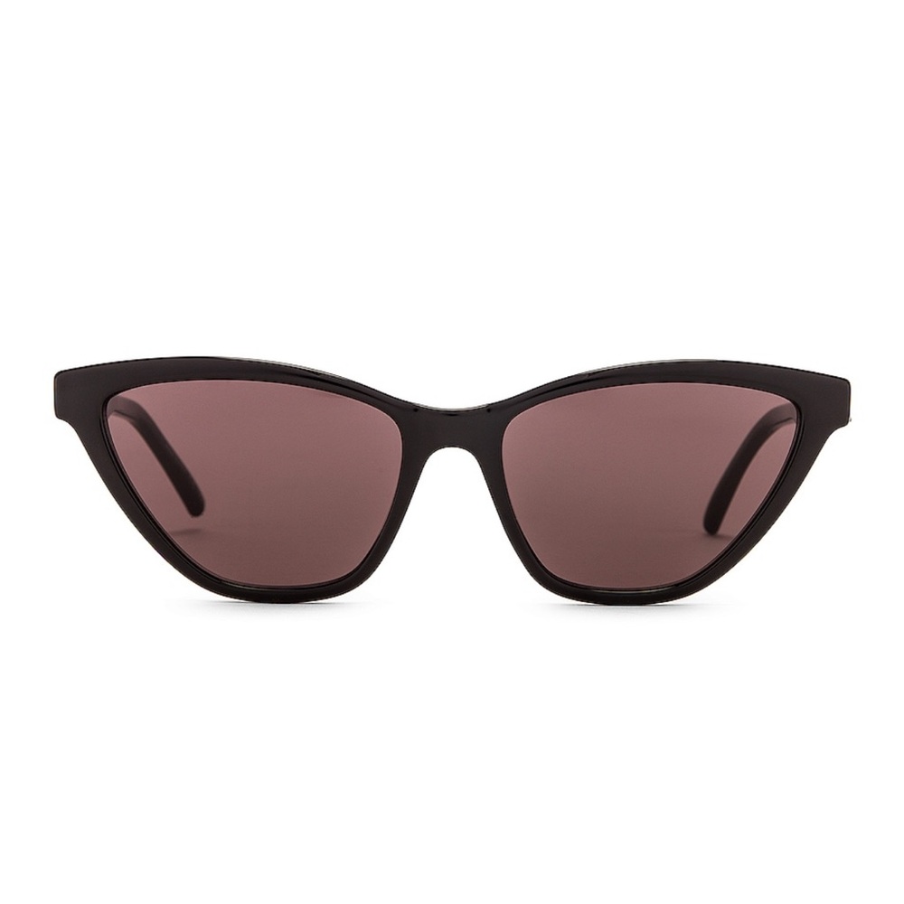 Saint Laurent Black Cat-Eye Sunglasses